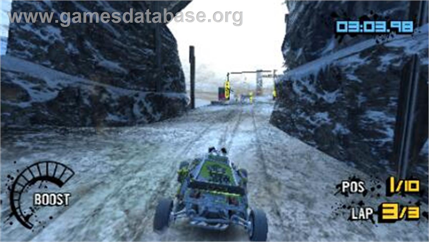 Motorstorm - Arctic Edge - Sony PSP - Artwork - In Game