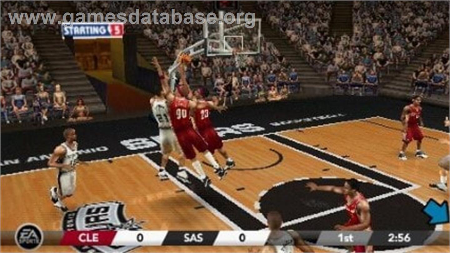Nba Live 08 - Sony PSP - Artwork - In Game