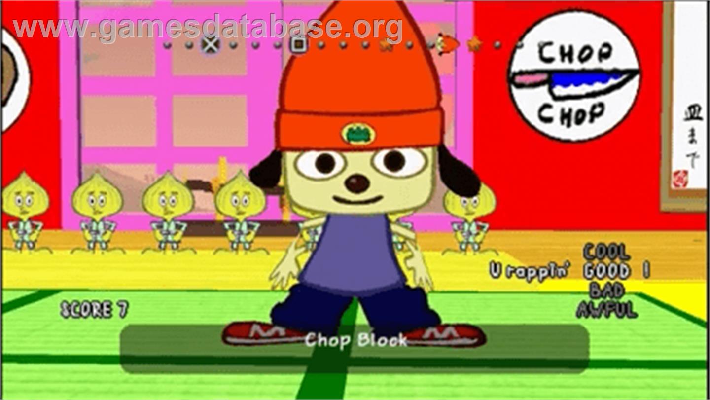 PaRappa the Rapper - Sony PSP - Artwork - In Game