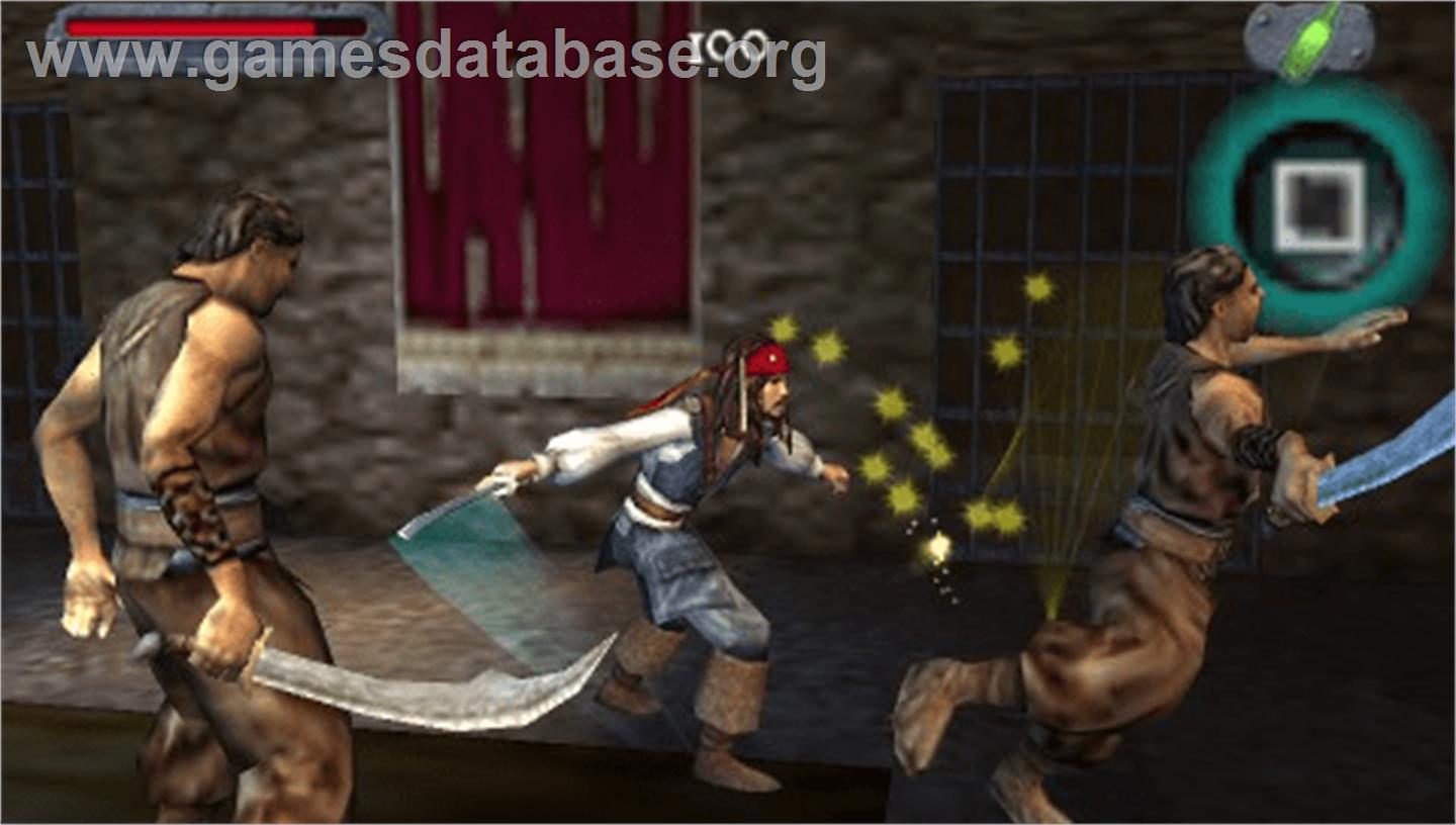 Pirates of the Caribbean: Dead Man's Chest - Sony PSP - Artwork - In Game