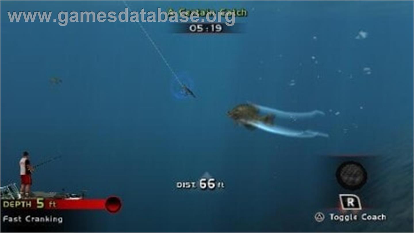 Rapala Pro Bass Fishing - Sony PSP - Artwork - In Game