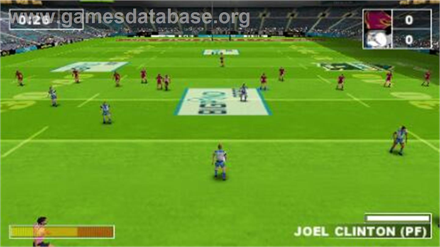 Rugby League Challenge - Sony PSP - Artwork - In Game