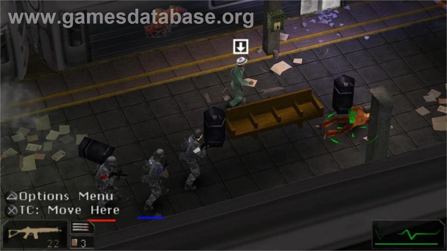 S.w.a.t. - Target Liberty - Sony PSP - Artwork - In Game
