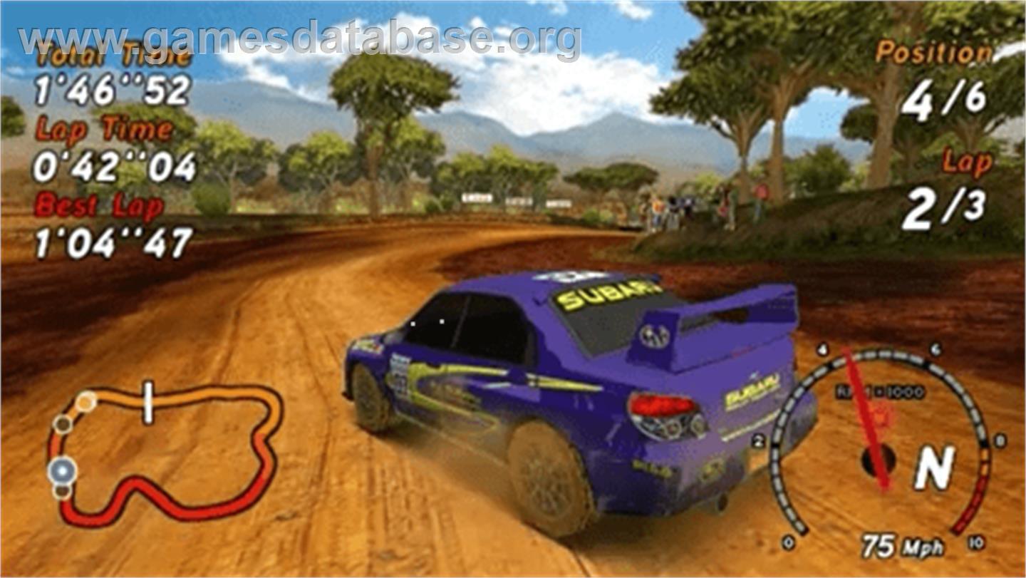 SEGA Rally Revo - Sony PSP - Artwork - In Game