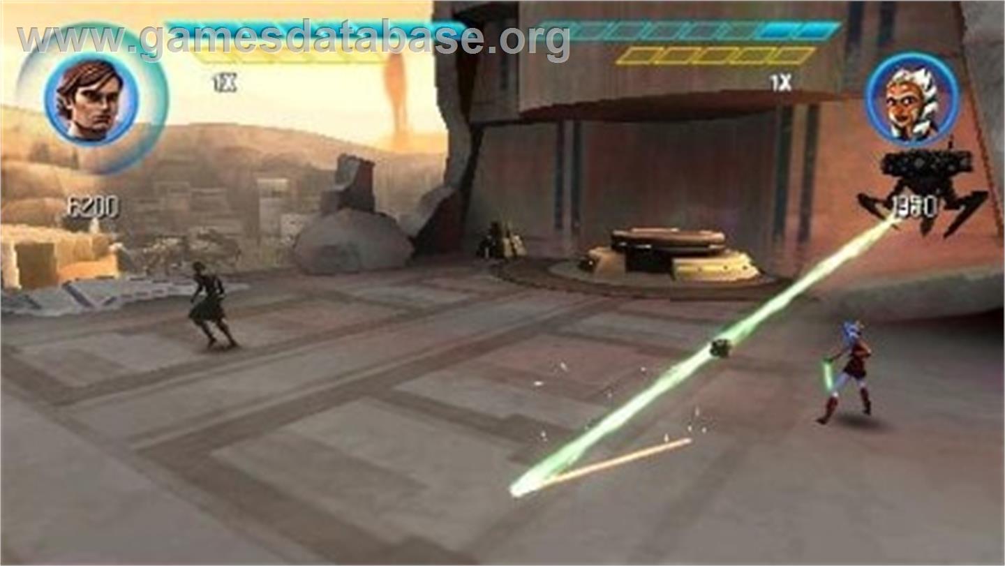 Star Wars The Clone Wars - Les Héros De La République - Sony PSP - Artwork - In Game