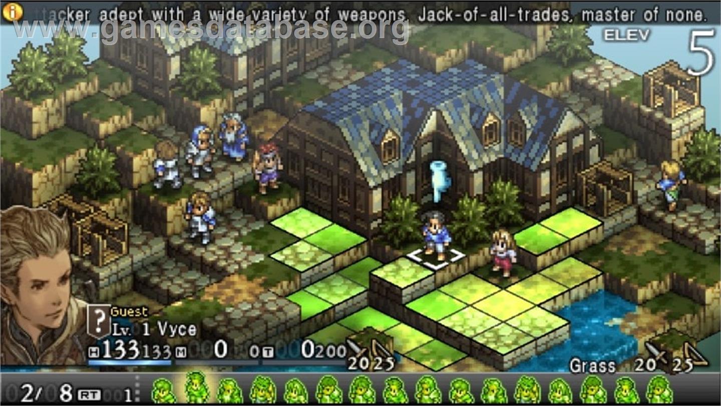 Tactics Ogre - Let Us Cling Together - Sony PSP - Artwork - In Game