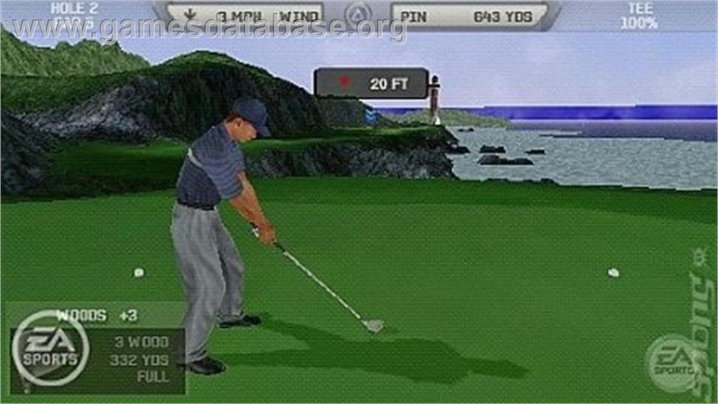 Tiger Woods Pga Tour 06 - Sony PSP - Artwork - In Game