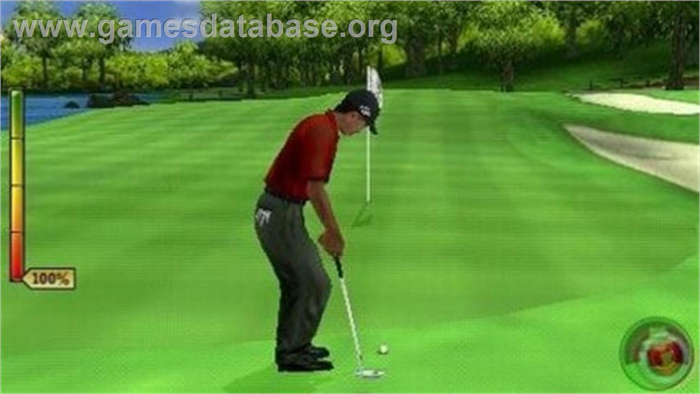 Tiger Woods Pga Tour 07 - Sony PSP - Artwork - In Game