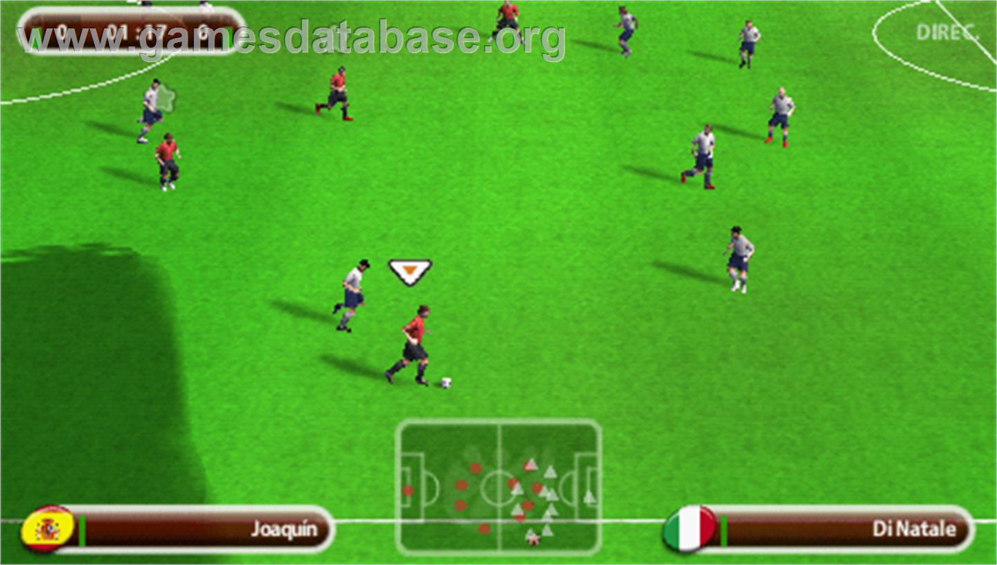 UEFA Euro 2008 - Sony PSP - Artwork - In Game