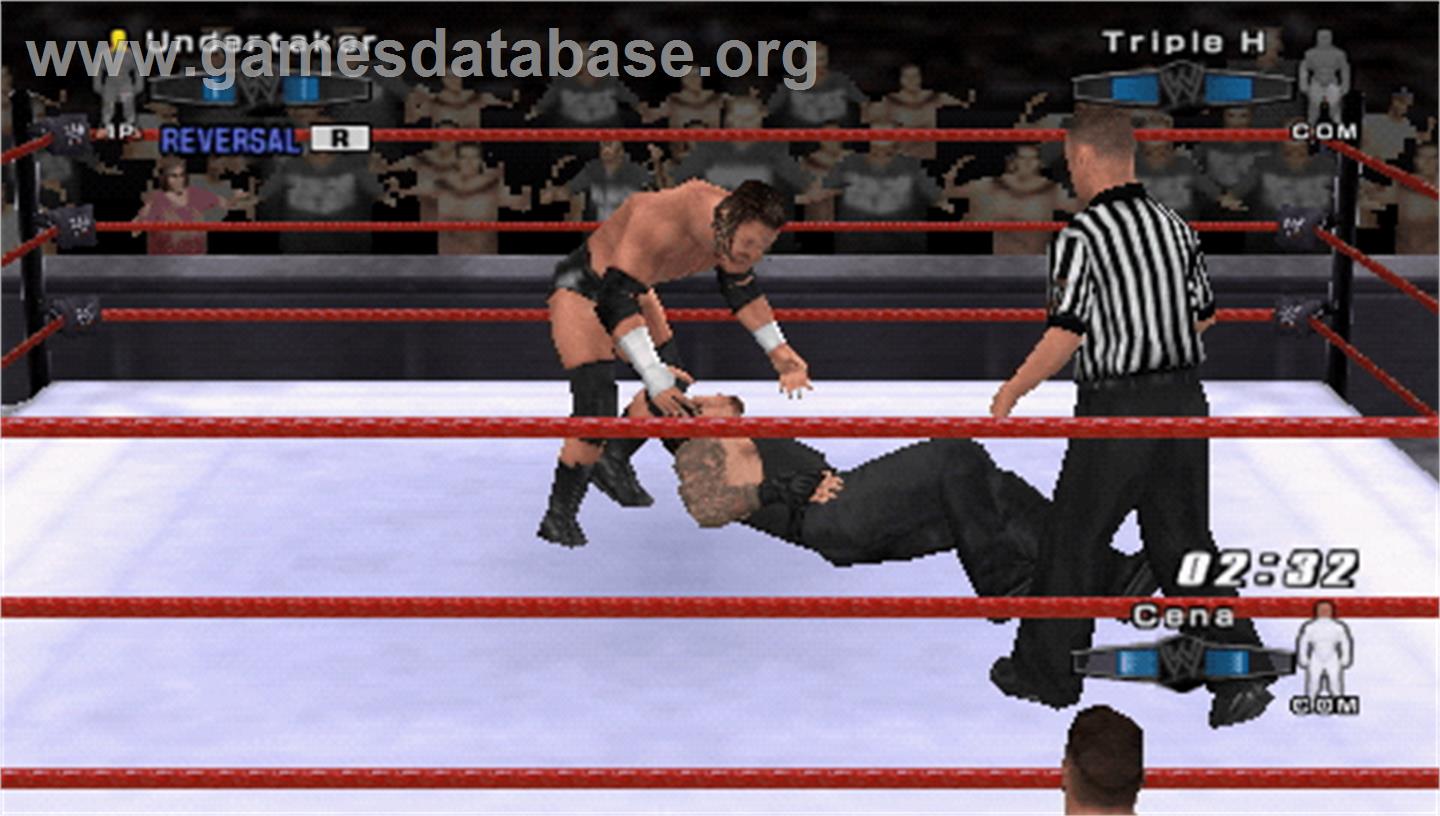WWE Smackdown vs. Raw 2006 - Sony PSP - Artwork - In Game