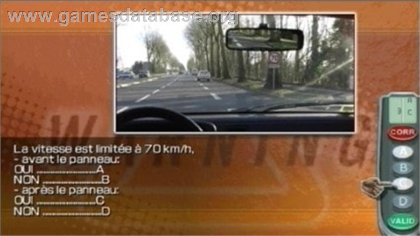 Warning - Code De La Route - Sony PSP - Artwork - In Game