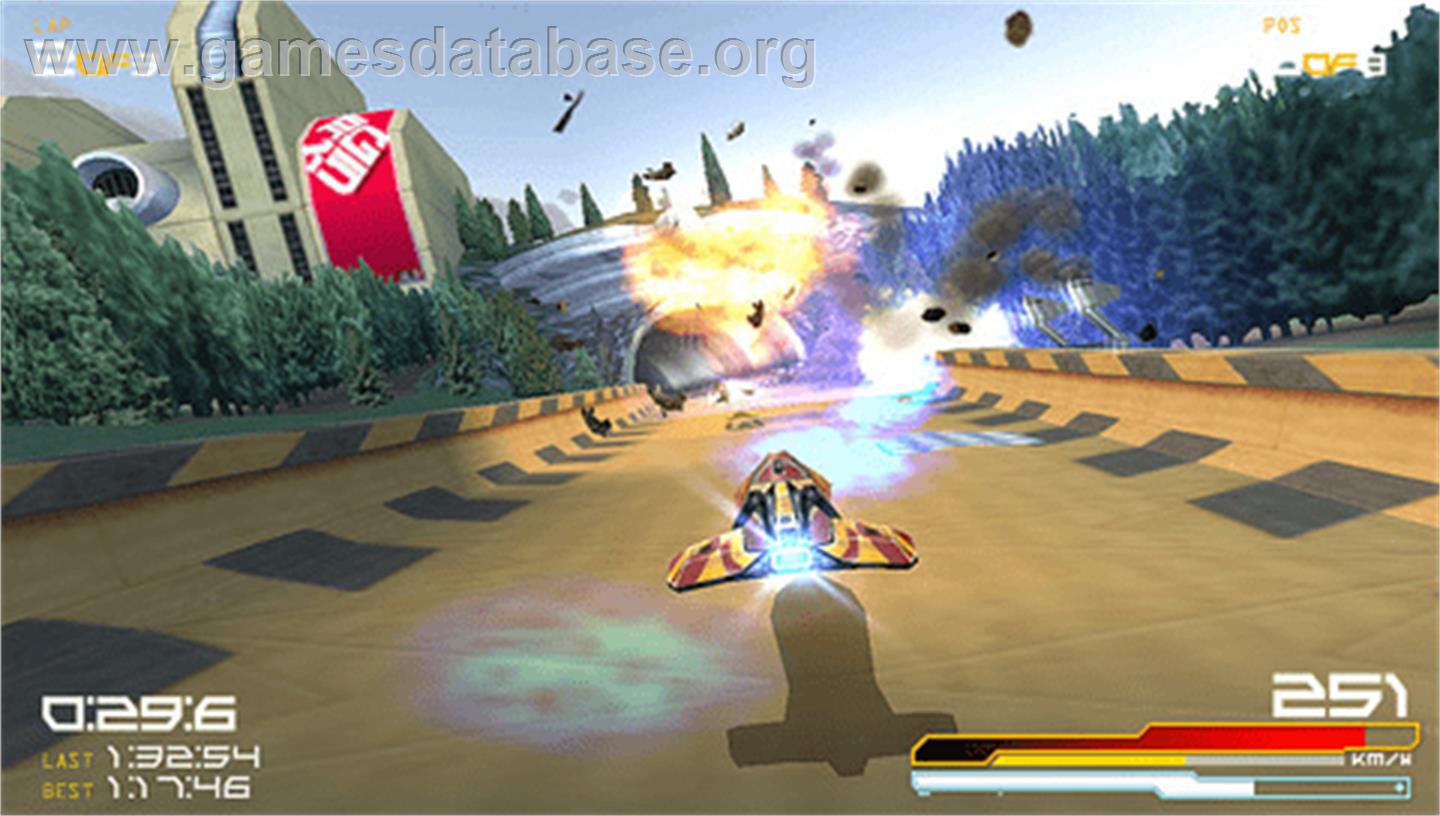 WipEout Pure - Sony PSP - Artwork - In Game