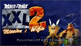 Title screen of Astérix And Obélix Xxl 2 - Mission Ouifix on the Sony PSP.