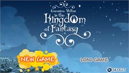 Title screen of Geronimo Stilton In The Kingdom Of Fantasy - The Videogame on the Sony PSP.