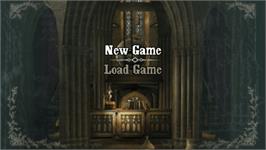 Title screen of Harry Potter And The Half-blood Prince on the Sony PSP.