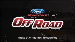 Title screen of Off Road on the Sony PSP.