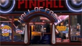Title screen of Pinball Hall of Fame: The Williams Collection on the Sony PSP.