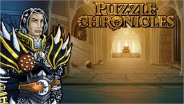 Title screen of Puzzle Chronicles on the Sony PSP.