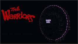 Title screen of Warriors, The on the Sony PSP.