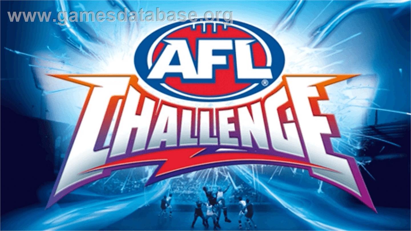 Afl Challenge - Sony PSP - Artwork - Title Screen