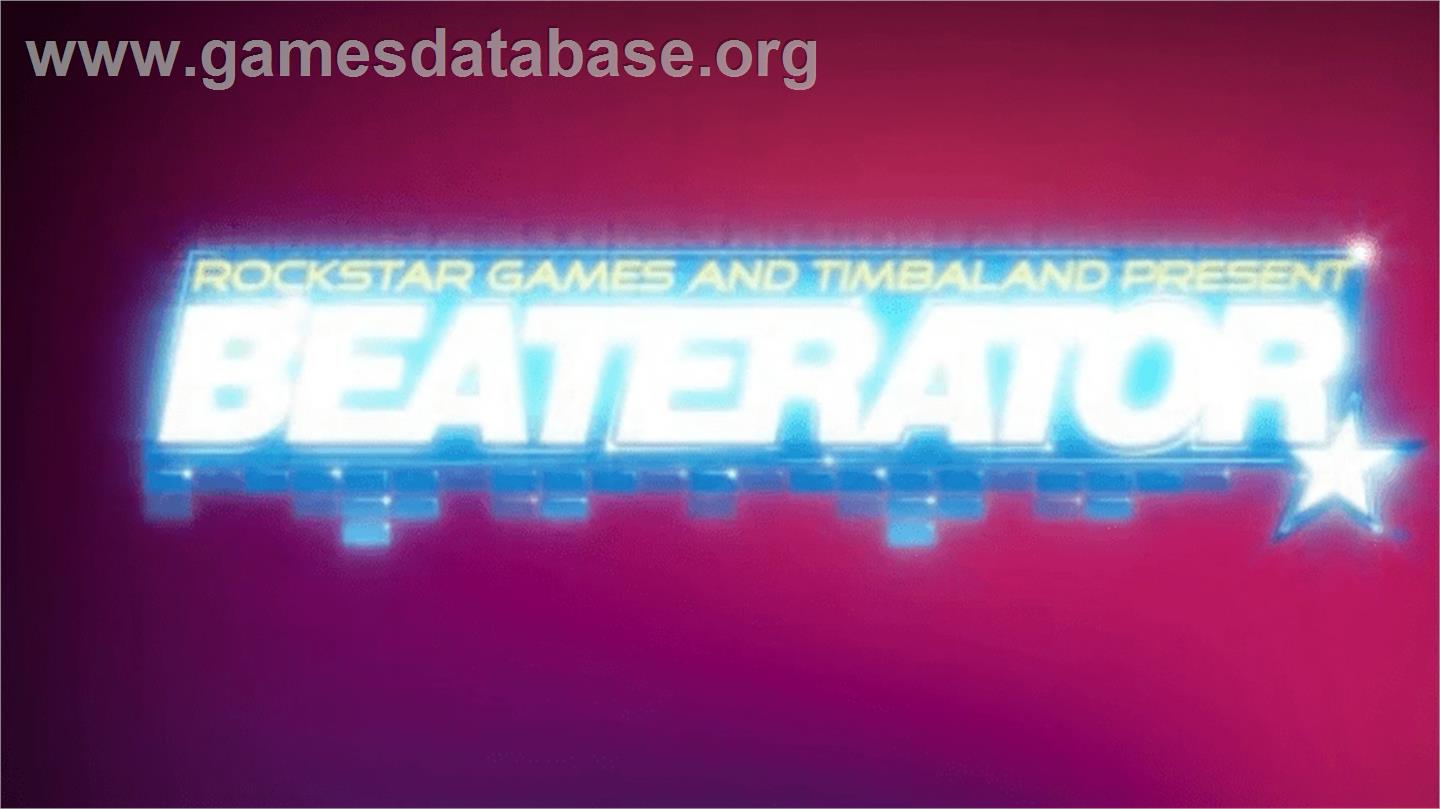 Beaterator - Sony PSP - Artwork - Title Screen