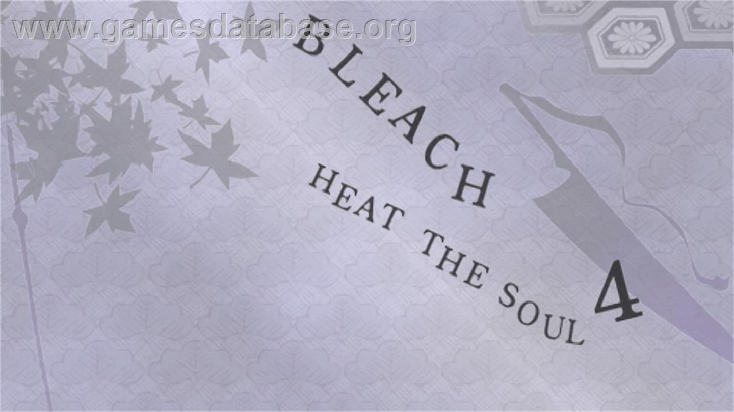 Bleach - Heat The Soul 4 - Sony PSP - Artwork - Title Screen