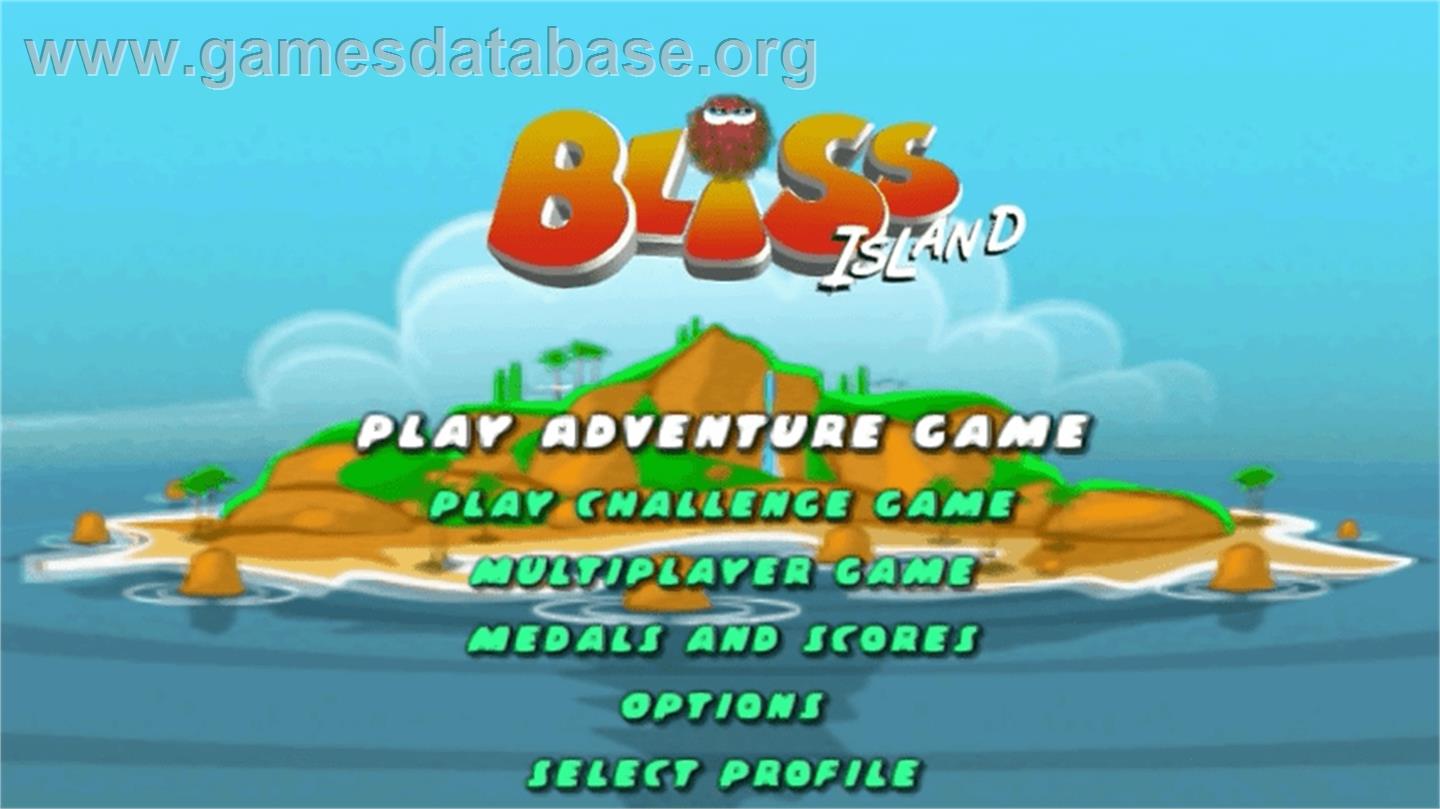 Bliss Island - Sony PSP - Artwork - Title Screen