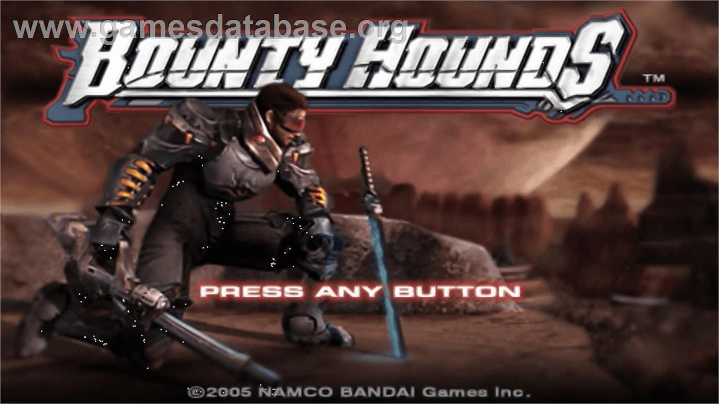 Bounty Hounds - Sony PSP - Artwork - Title Screen