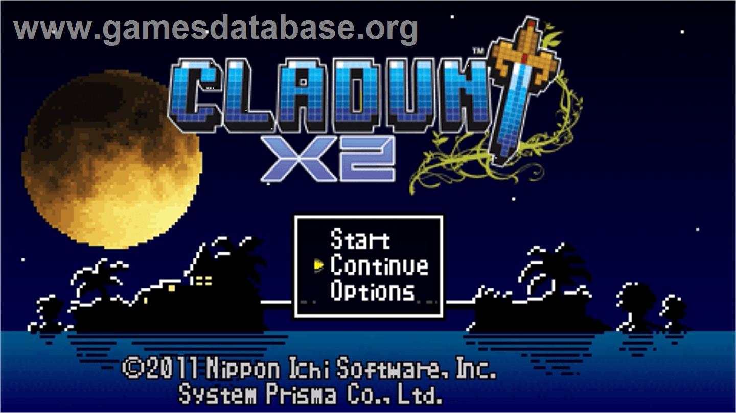 Cladun 2 - This Is Another Rpg - Sony PSP - Artwork - Title Screen