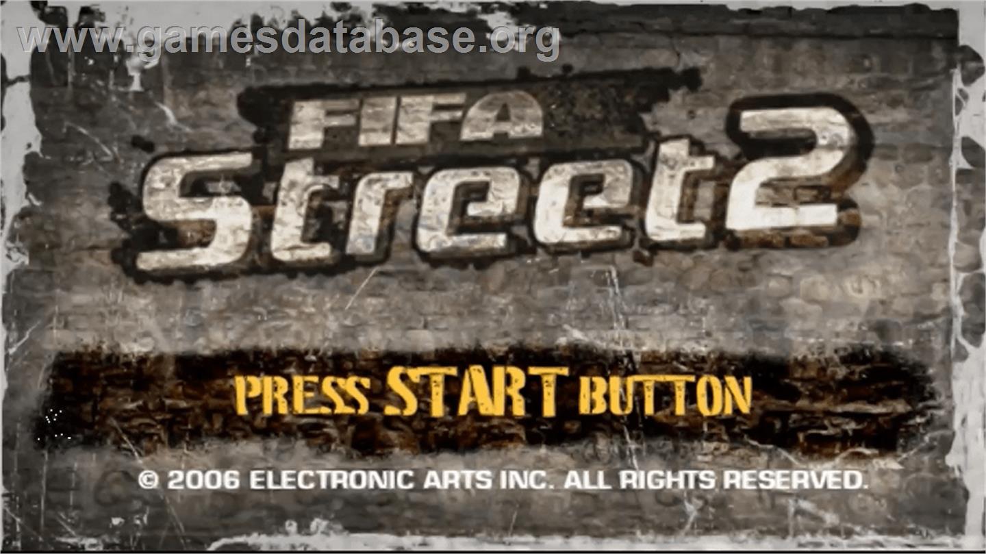 FIFA Street 2 - Sony PSP - Artwork - Title Screen