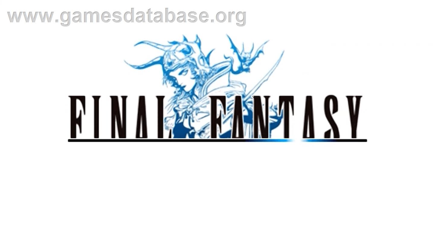 Final Fantasy - Sony PSP - Artwork - Title Screen