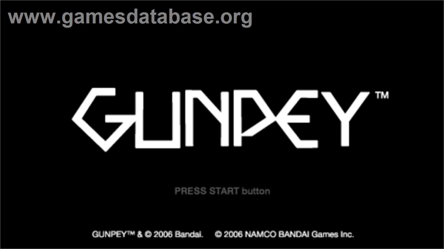 Gunpey - Sony PSP - Artwork - Title Screen