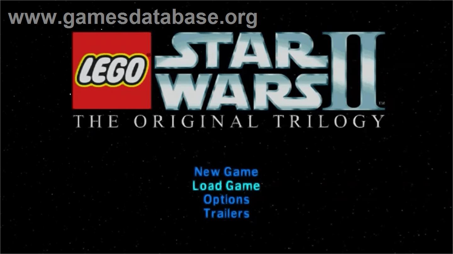 LEGO Star Wars 2: The Original Trilogy - Sony PSP - Artwork - Title Screen