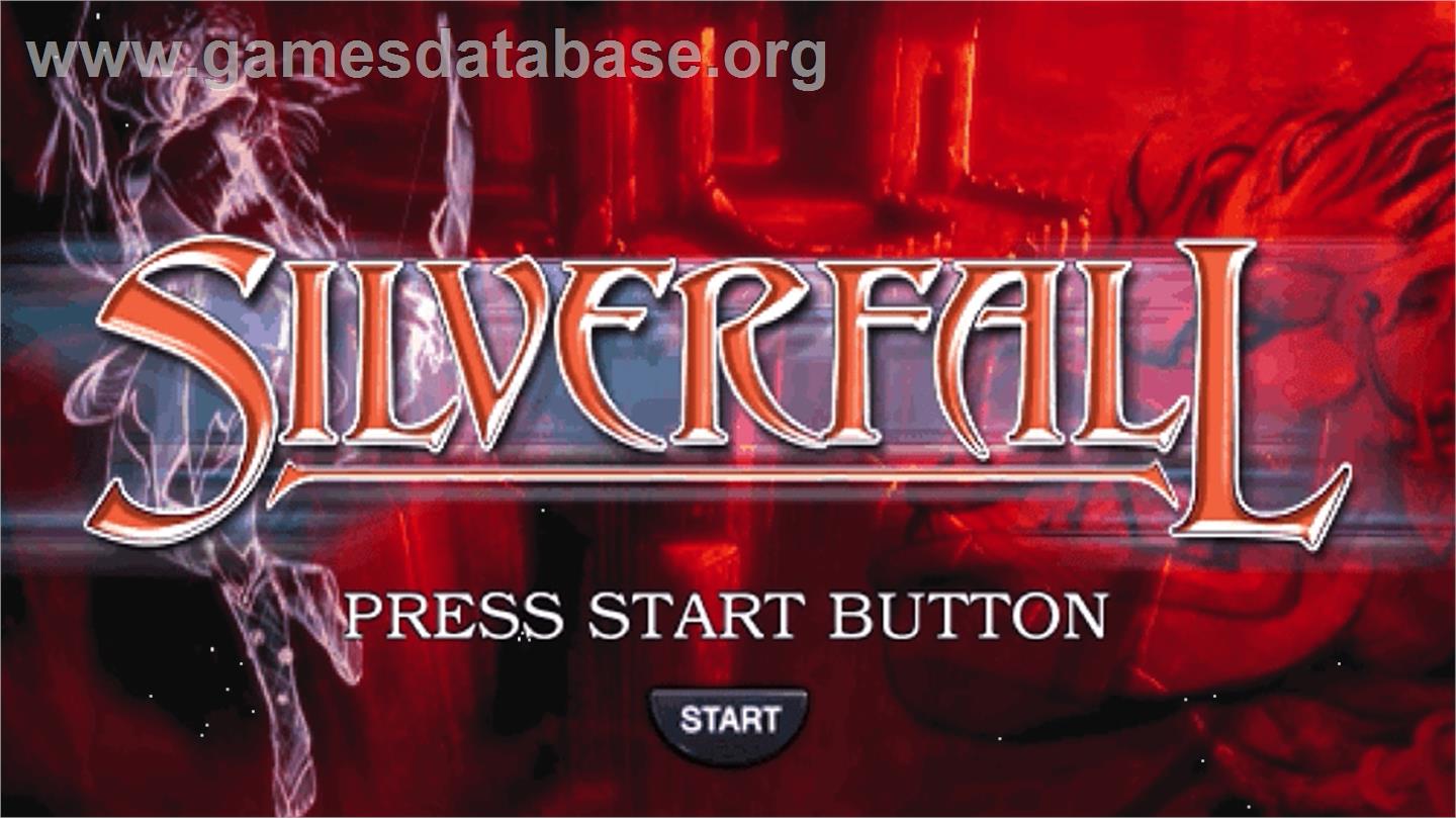 Silverfall - Sony PSP - Artwork - Title Screen