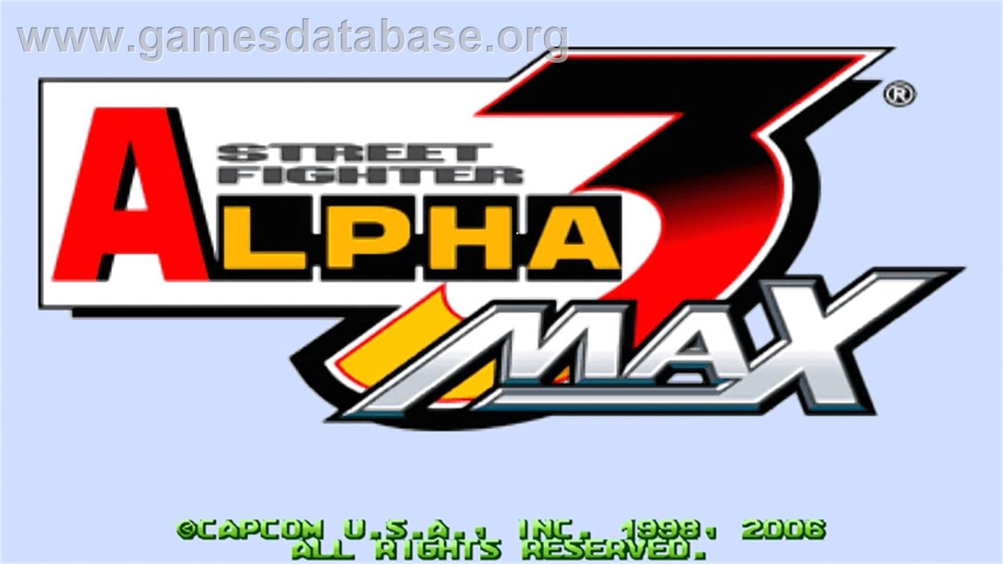 Street Fighter Alpha: Warriors' Dreams - Sony PSP - Artwork - Title Screen