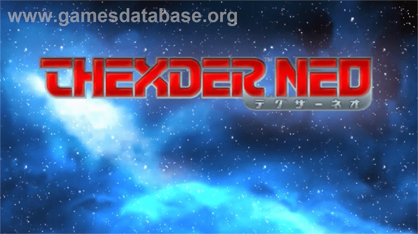 Thexder Neo - Sony PSP - Artwork - Title Screen