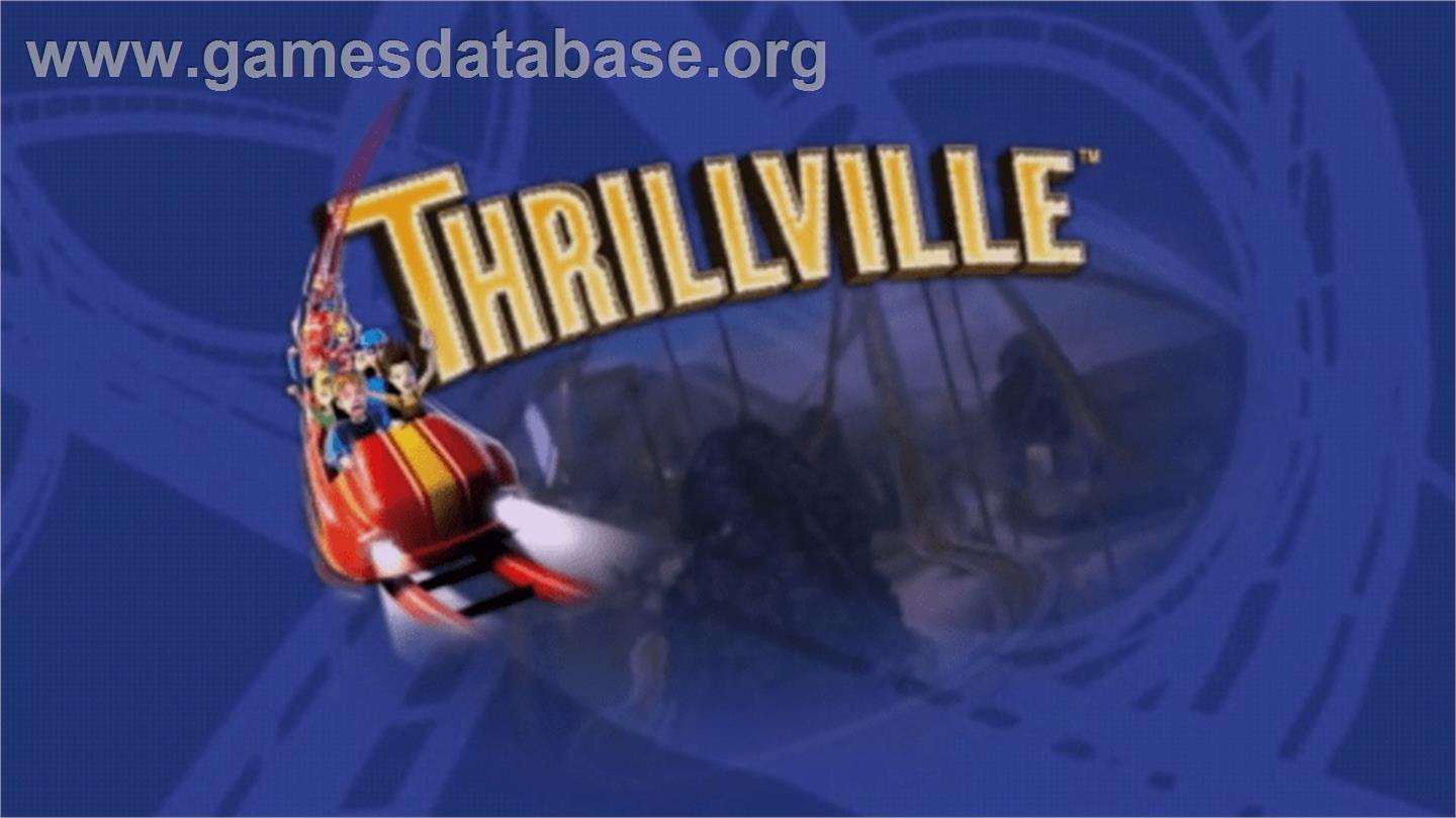 Thrillville: Off the Rails - Sony PSP - Artwork - Title Screen
