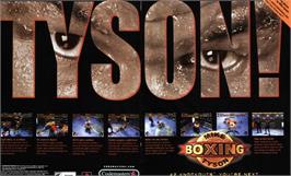 Advert for Mike Tyson Boxing on the Nintendo Game Boy Advance.