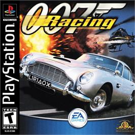 Box cover for 007 Racing on the Sony Playstation.