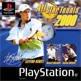 Box cover for All Star Tennis 2000 on the Sony Playstation.