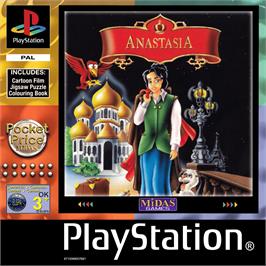 Box cover for Anastasia on the Sony Playstation.
