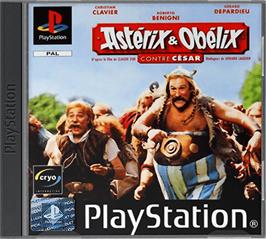 Box cover for Asterix and Obelix Take on Caesar on the Sony Playstation.