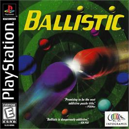 Box cover for Ballistic on the Sony Playstation.