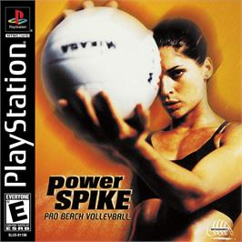 Box cover for Beach Volleyball on the Sony Playstation.