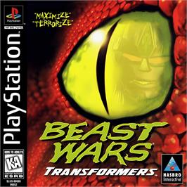 Box cover for Beast Wars - Transformers on the Sony Playstation.