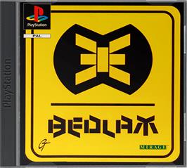 Box cover for Bedlam on the Sony Playstation.