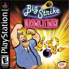 Box cover for Big Strike Bowling on the Sony Playstation.