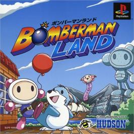 Box cover for Bomberman Land on the Sony Playstation.