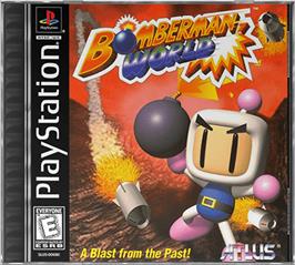 Box cover for Bomberman World on the Sony Playstation.
