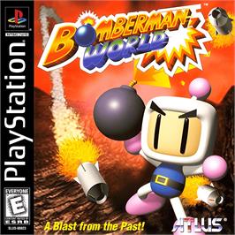 Box cover for Bomberman World on the Sony Playstation.